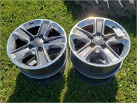 4- 18" Aluminum Jeep Rims