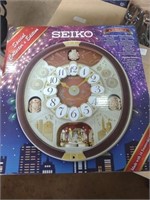 Seiko Special Collectors Edition Clock plays 24