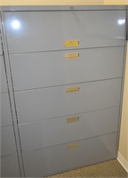 HON 42" - 5 DR. LATERAL FILE CABINET