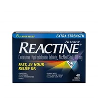 2025Reactine Extra Strength Antihistamine Tablets
