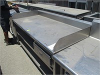 stainless steel counter