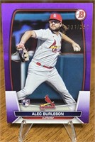 Alec Burleson 2023 Bowman RC #/250