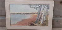 Joan Savage original watercolor (Green Park PEI)