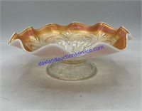 Carnival Glass Art Glass Bowl