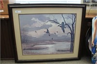 Framed Duck print