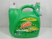 G) *3/4 Full* Gain + Aroma Boost Liquid Laundry