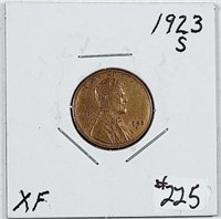 1923-S  Lincoln Cent   XF