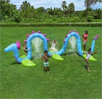 Giant Sea Serpent Kids Inflatable Sprinkler $58