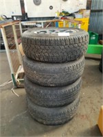 4 Toyota Hilux Wheels with Rims 265/65R/17