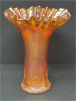 Fenton Carnival Glass Marigold Vase