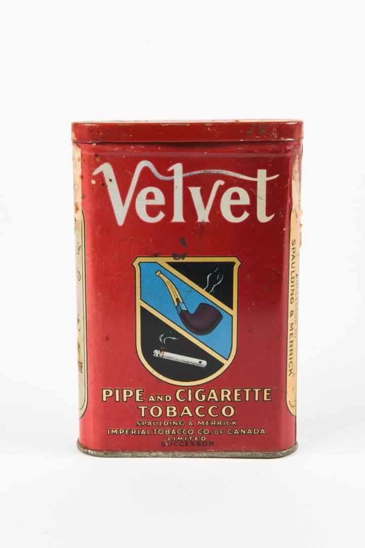 VELVET PIPE & CIGARETTE TOBACCO POCKET POUCH