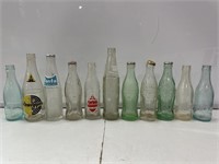 Selection Softdrink Bottles Inc. Fanta, TAB,