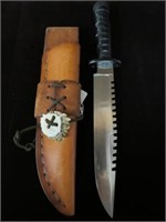 PARKER IMAI W/GEAR IN HANDLE, W/ CUSTOM SHEATH