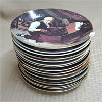 Lot of Assorted Norman Rockwell Collector Plates