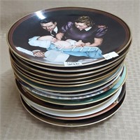Lot of Assorted Norman Rockwell Collector Plates