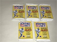 1990 Pro Set NFL Football Sealed Packs