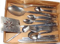 ONEIDA  ATOMIC TWIN STAR STAINLESS STEEL FLATWARE