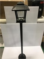 4 pack Solar lamp post light