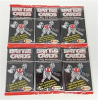 (6) X BATTLE CARD PACKS