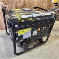 1000W Generator no air filter & cover untested as