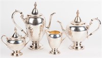 Gorham 4-Pc Colonial Silverplate Coffee Service