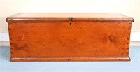 19th C. Dovetailed Blanket Chest