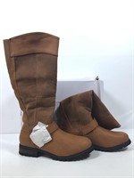 New Daily Shoes Size 5 Tan Boots