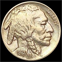 1921 Buffalo Nickel NEARLY UNCIRCULATED