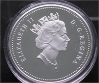 1995 PROOF CANADA SILVER DOLLAR