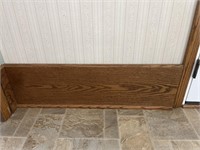 1 x 12, 3/4" Solid Oak Baseboard