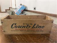 Wooden County Line Cheese Box