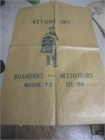 Ancien sac de magasin année 30-40