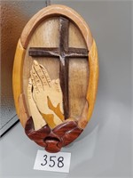 Praying Hands Puzzle Box / Hand Crafted From Wood.