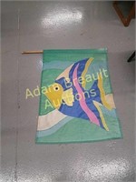 27 x 37 fish flag