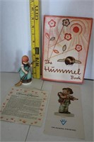Hummel Figure & Book .  Marked:  W. Germany