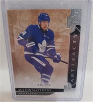 Auston Matthews Artifacts Insert 2019/20