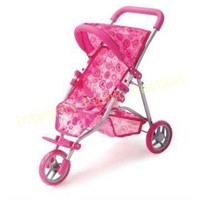 Toy Baby Doll Stroller 9326C Pink