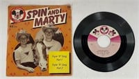 Walt Disney's "Spin and Marty" 45 rpm Record