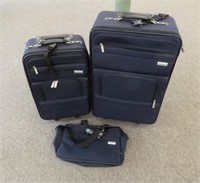 3 Piece Forecast Luggage Set - Some Paint on Large