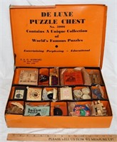 VINTAGE F.A.O. SCHWARZ DELUXE PUZZLE CHEST