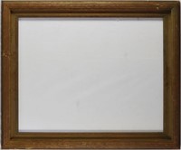 ANTIQUE REEDED EDGE & COVE PAINTING FRAME