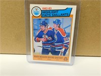 1983-84 OPC Wayne Gretzky #23 Highlights Card