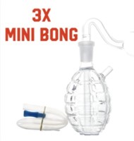 3X HAND HELD MINI BONG