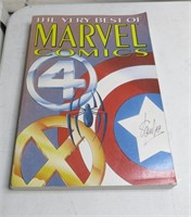 Signed The Very Best of Marvel Comics Book