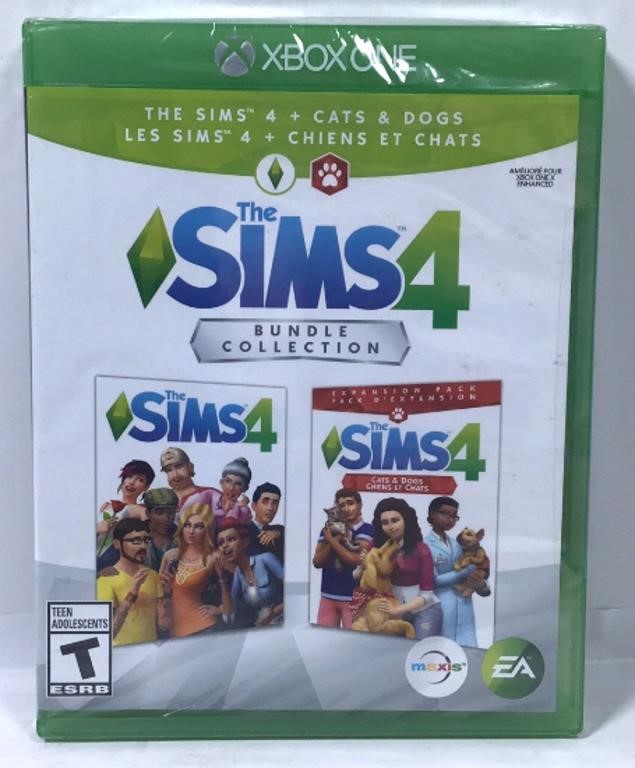 New XBOX One The Sims 4 Bundle Collection Game