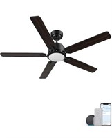 $210  CEME Smart Ceiling Fans with Lights