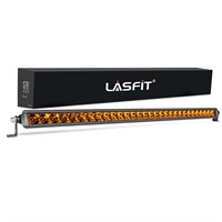 LASFIT 52 inch Amber LED Light Bar, Single Row