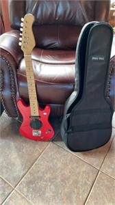 Red Kids Protec Electric Style Guitar Combo &