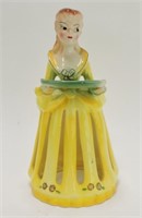 Ceramic napkin lady 10"