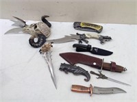 * Lot of Assorted Fantasy Knives